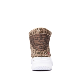 Supra Mens THEORY High Top Shoes Animal/white | US-32621